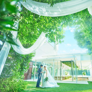 緑と光が溢れるチャペル|UTSUNOMIYA MONOLITH ～宇都宮モノリス～の写真(56044273)