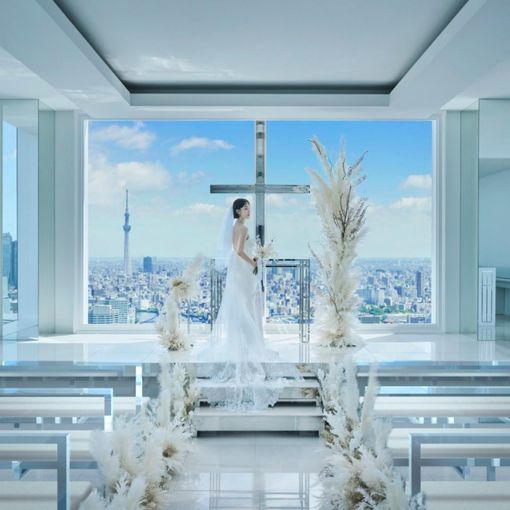 RESTAURANT LUKE with SKY LOUNGE（レストランルーク スカイラウンジ）の結婚式の公式写真（1枚目）