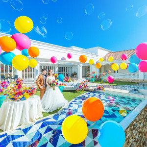 下見した会場の写真