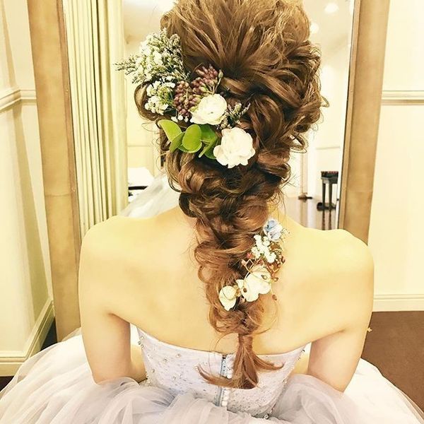 ダウンヘアーでおしゃれに|アールベルアンジェ名古屋の写真(2424682)