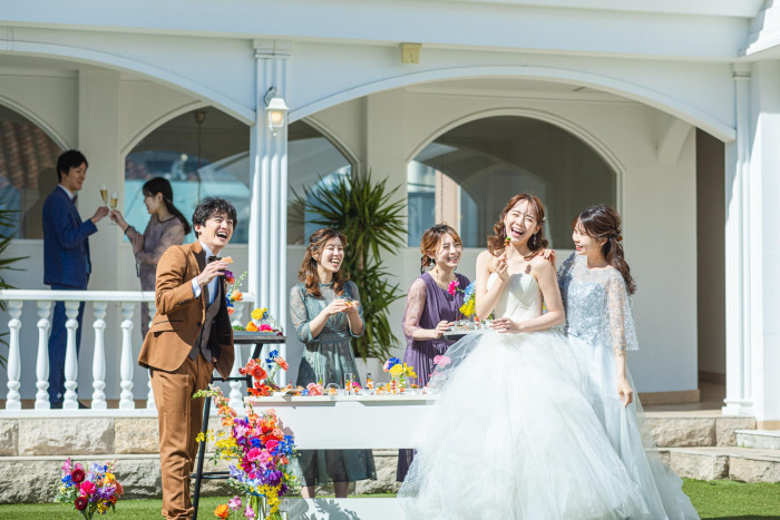 おふたり専属の会場コーディネーターがお二人にぴったりのコーディネートをご提案させて頂きます