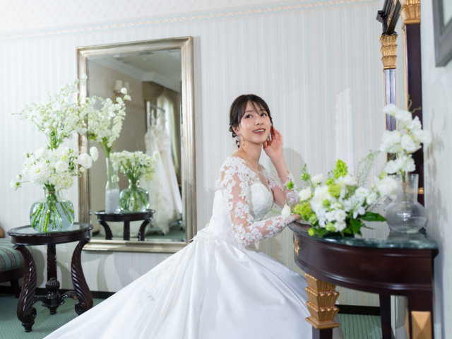 【人気花嫁体験】スタイリストによる花嫁ヘア体験（要予約）