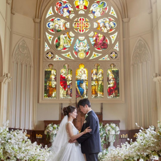 【Xmas20大特典】感動挙式×憧れ大階段*コース試食♪150万優待