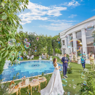 【月初Premier*20大特典】感動挙式×貸切ガーデン体験*和牛試食