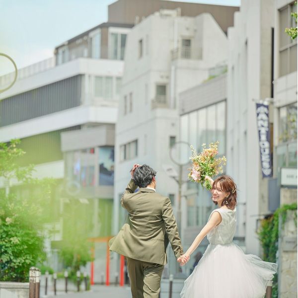 ●まるでロケ！キャットストリートでのフォト撮影●チャペルやガーデンでペットと一緒に撮影OK