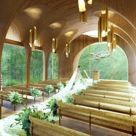 \駅徒歩1分*新チャペル公開/挙式*パーティ演出*料理ALL体験