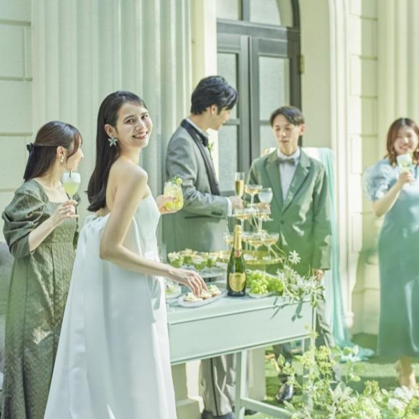 プール付きプライべートガーデン