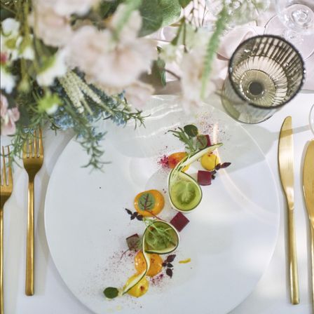 四季折々の食材を取り入れた、彩り豊かなフルコース|ニーズ新横浜 by T&G WEDDING(旧 アクアテラス迎賓館 新横浜)の写真(39781844)