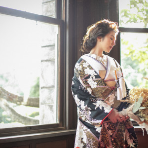 和装も色打掛や白無垢を豊富なデザインから選べる|神戸迎賓館 旧西尾邸の写真(15311587)