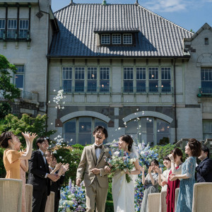 広大な緑と文化財に包まれたガーデン挙式|神戸迎賓館 旧西尾邸の写真(24298298)
