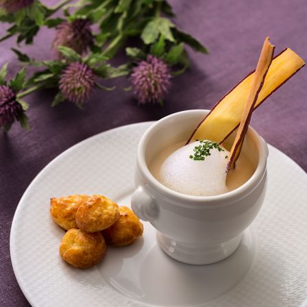 厳選食材の可能性を引き出す豊かで優しいモダンフレンチ。|神戸迎賓館 旧西尾邸 （兵庫県指定重要有形文化財）の写真(679850)