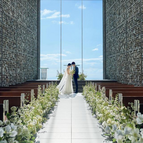 【挙式料20万円分プレゼント】AMフェア参加者限定！天空の教会で叶える唯一無二のセレモニー