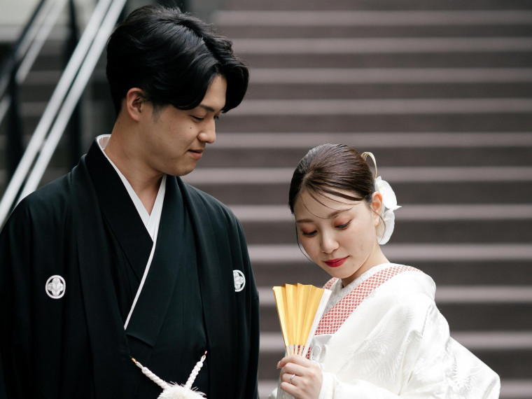 豊かな自然と笑顔に包まれた お気に入りの和装ウェディングを