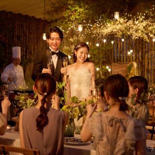 【日程限定】満足度◎豪華試食×煌めく夜のガーデンウエディング体験フェア