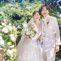 緑輝くガーデンで、運命の対面|樫野倶楽部の写真(57490576)