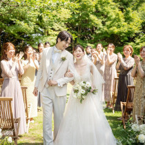 青空とゲストの笑顔に包まれて|樫野倶楽部の写真(57490993)