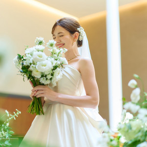 花嫁から人気の「シンプルナチュラルメイク」をご提案|樫野倶楽部の写真(54202189)
