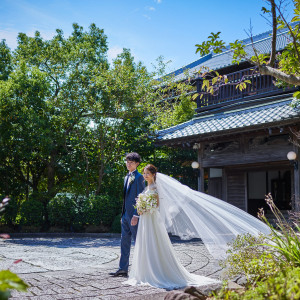 有形文化財に指定された一軒家で、上質で憧れの結婚式が叶う|樫野倶楽部の写真(33068991)