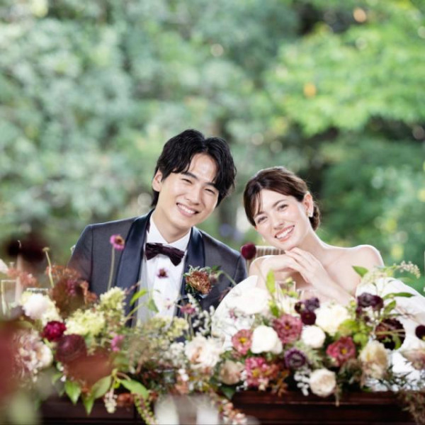 自然と調和する美しいウエディング