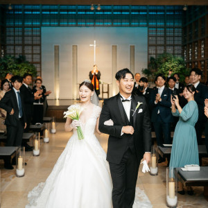 退場シーン|マンダリン オリエンタル 東京の写真(56566736)