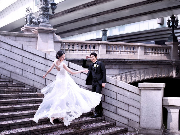 東京・日本橋の歴史を今に伝える魅力的なスポットで撮影