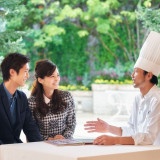 【おもてなし】のお料理も当館シェフと打ち合わせしながら、
オリジナル料理も可能ですよ!!