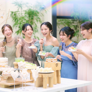 限りあるゲストと過ごせる一日 たくさん話せて写真も撮れるゲストと距離の近いウェディングを|アイネス ヴィラノッツェ大阪（クラウディアホールディングスグループ）の写真(55135583)