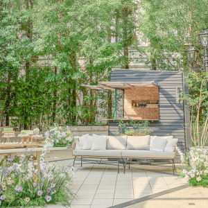 ガーデンは自由開閉できるムービングルーフ付き|アイネス ヴィラノッツェ大阪（クラウディアホールディングスグループ）の写真(55141829)