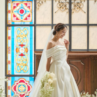 【絶品試食つき*】ステンドグラスチャペル×憧れ大階段×1日貸切