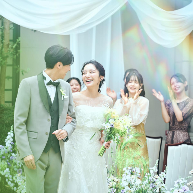 ガーデンウェディング｜アイネス ヴィラノッツェ大阪（クラウディア