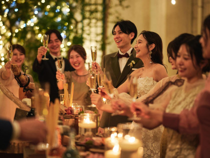 ゲストは「お2人の大切な家族」
心からの感動と喜びを届ける為に
スタッフ全員で全力サポート