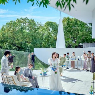 スイーツ試食付♪チャペル&ガーデン付貸切邸宅×最大140万特典