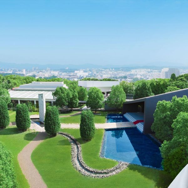 大阪・江坂にありながら、広大な敷地を誇るMiaVia。溢れる緑と水、そして空。圧倒的なスケール感でおふたりとゲストを迎えます。日常を忘れる贅沢なひとときを。|Mia Via(ミアヴィア)の写真(59318645)
