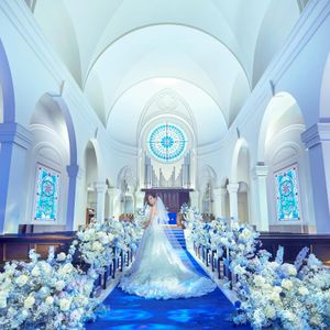 下見した会場の写真