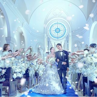 \ブルーの大聖堂*/ドレス2着無料♪豪華コース試食×相談会