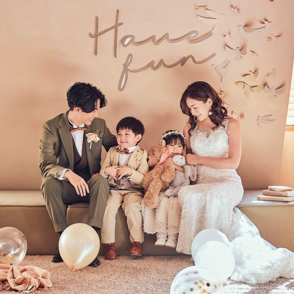 キッズルームや授乳室、おむつ替え部屋など施設も充実！さらにパパママ婚の専属プランナーが安心サポート♪