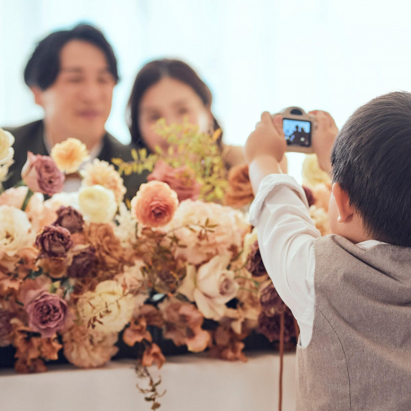 キッズルームや授乳室、おむつ替え部屋など施設も充実！さらにパパママ婚の専属プランナーが安心サポート♪