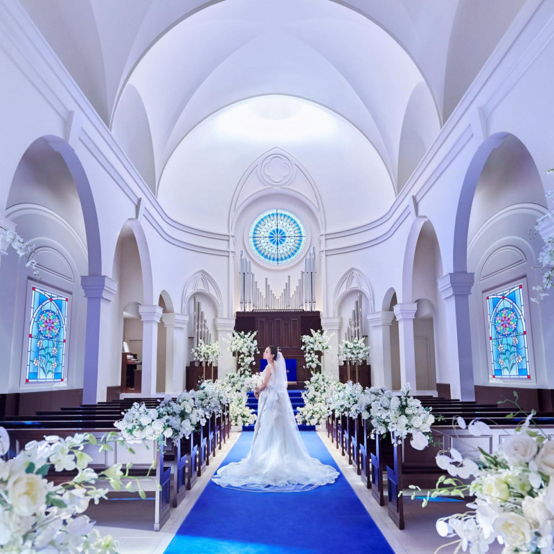 大阪のパイプオルガン演出ができる結婚式場特集