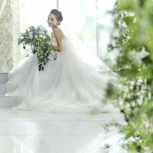 自然光に映えるドレス♪プレ花嫁が注目のフィオーレビアンカ|ディアステージつくばフォレストテラスの写真(29852263)