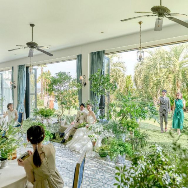 開放的溢れる披露宴会場