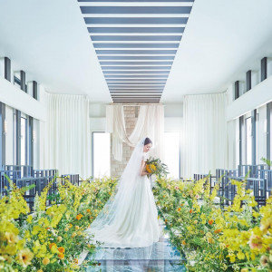 連休最終★豪華特典付【水×光】選べる2つのチャペルで感動体験