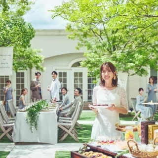 【GW限定特典付き】人気のブッフェ料理試食×2種類のチャペルで感動体験