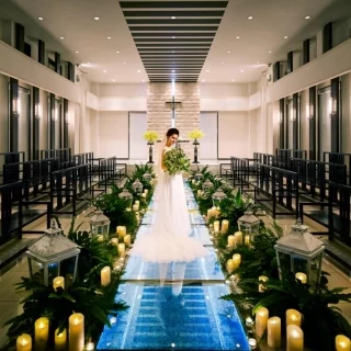 【水×光】選べる2つのチャペルで感動体験×結婚式まるごと相談