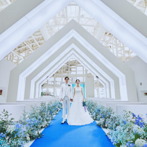 下見した会場の写真