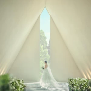 残△＼花嫁大人気*／22大BIG特典＊緑×空のチャペル×絶品試食