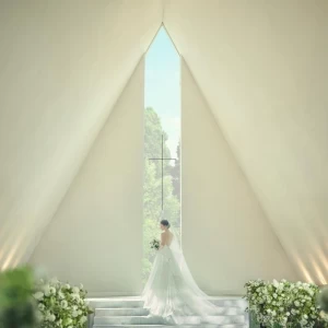 残1＼花嫁大人気*／20大BIG特典＊緑×空のチャペル×絶品試食