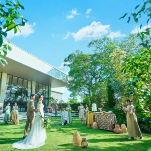 \花嫁大人気/年末BIG特典*最大210万*緑×空のチャペル&絶品試食