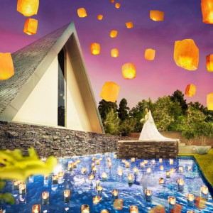 直前◎【Xmas限定★20大BIG特典】憧れのドレス×緑&水の貸切邸宅