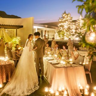 直前◎＼夜の煌めき／光のマッピング×幻想的な貸切ガーデン×無料試食