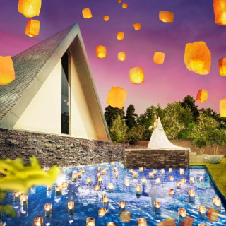 直前◎＼月1BIG☆210万円特典／憧れのドレス×緑＆水の貸切邸宅